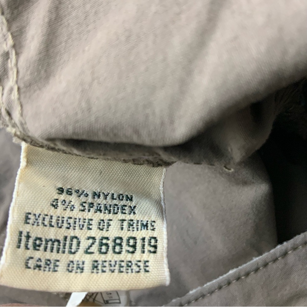 L.L. Bean Women’s Hiking Pants. Beige color. Size 14. - Picture 6 of 6